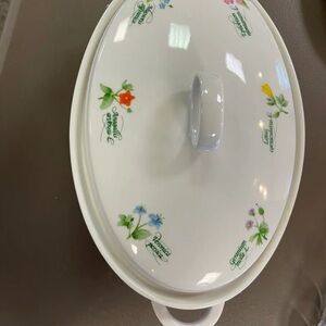 Anchor Oval Ceramic Serving Dish with Lid